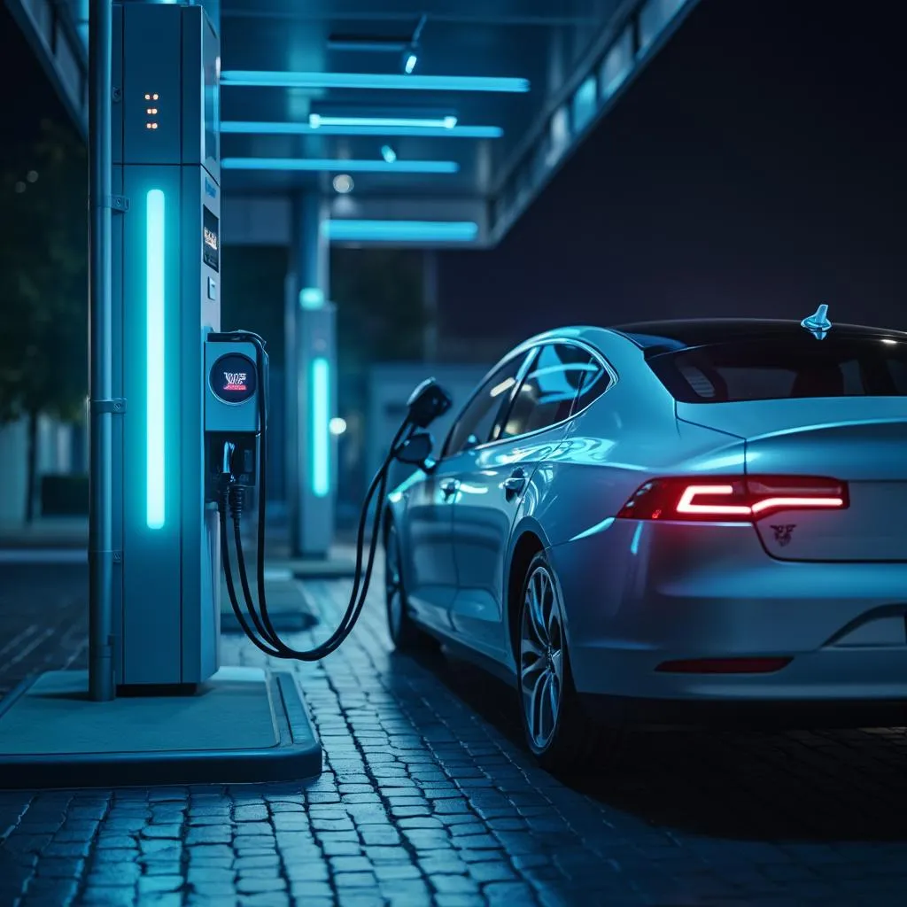 Punto de carga eléctrica YPF